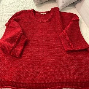 Easel red sweater